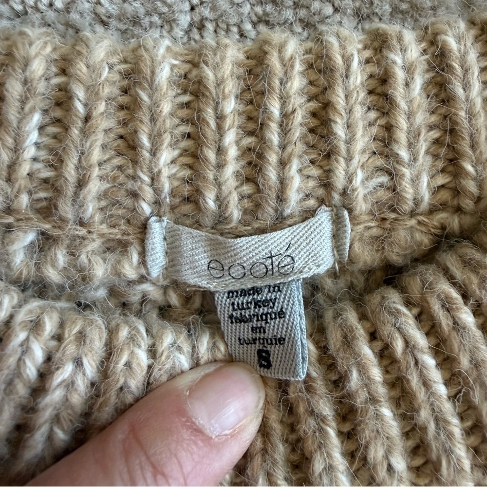 Ecote Oversized Knit Sweater - Picture 11 of 11